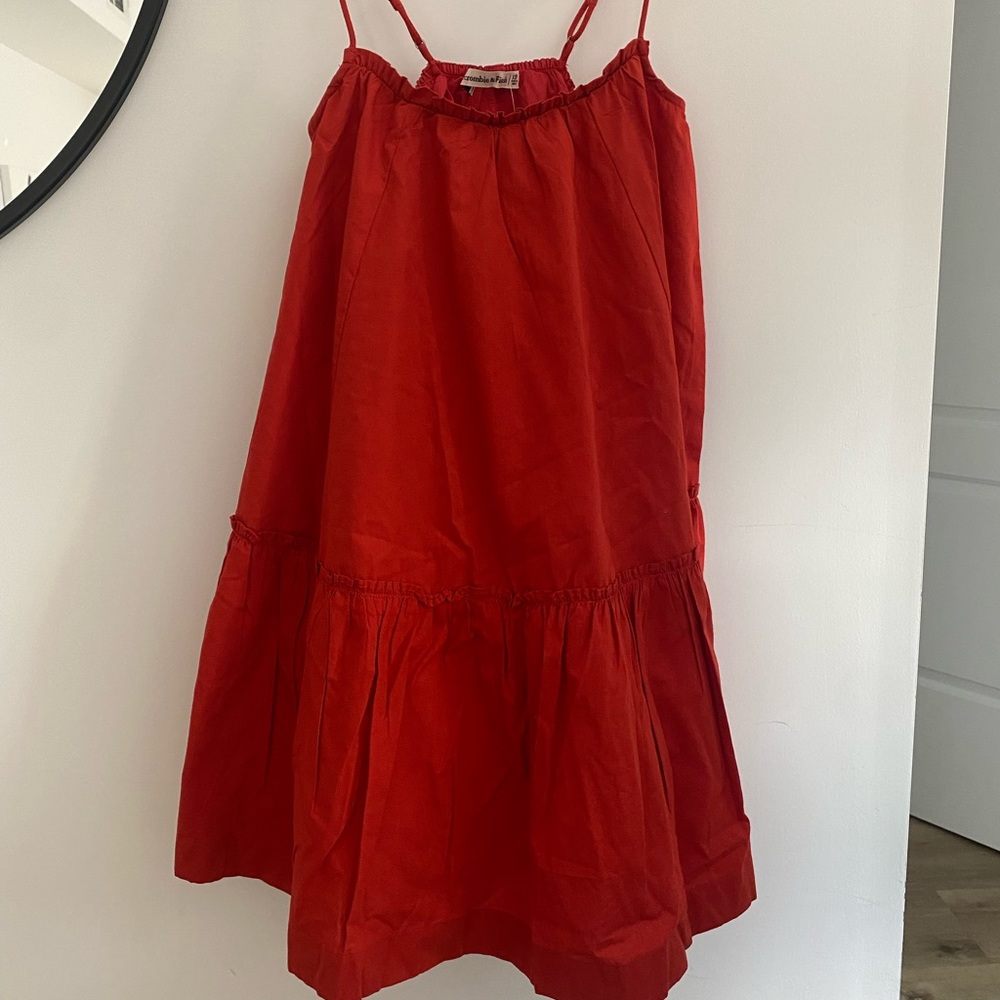 Abercrombie Ruffle Mini Dress